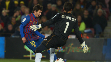 Messi's favourite victim Alves, sacked by his club