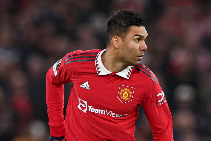 Manchester United and Brazil midfielder Casemiro.