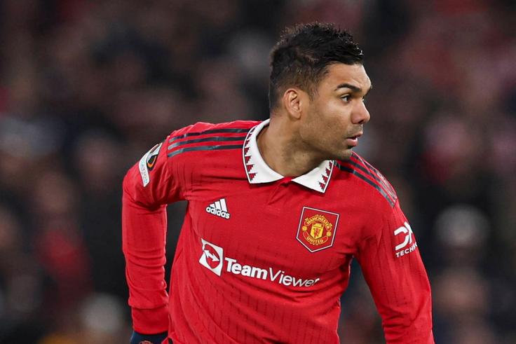 Manchester United and Brazil midfielder Casemiro.