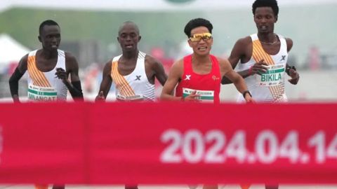 Kenyan runner opens up about controversial Beijing Half Marathon finish
