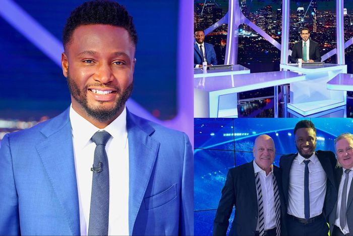 Super Eagles legend Mikel Obi continues his journalistic transition with the Champions League.
