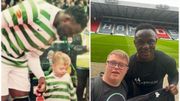 Victor Wanyama Reunites with Former Celtic Mascot After 12 Years in Heartwarming Moment