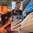 Ronaldo’s girlfriend Georgina Rodriguez finally responds to his viral ‘click’ wedding remarks with diamond engagement ring