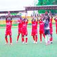 Shabana FC celebrate with fans after NSL victory.