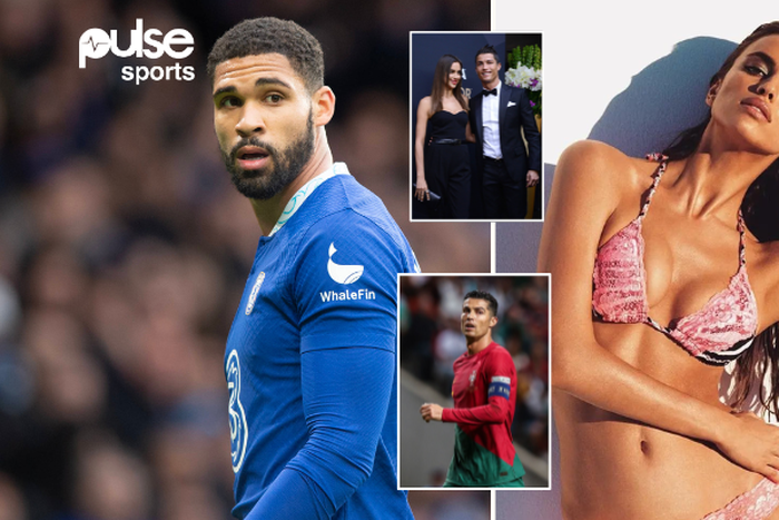 Ruben Loftus-Cheek and Irina Shayk