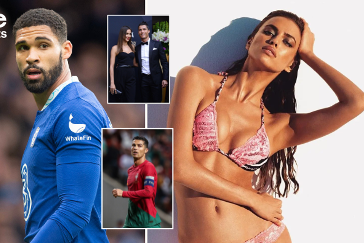 Ruben Loftus-Cheek and Irina Shayk