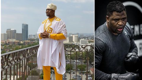 Francis Ngannou shows off Agbada, tease next move after UFC