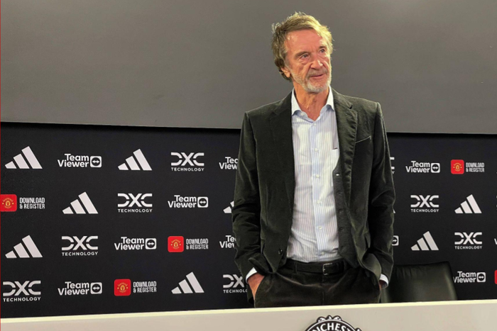 Manchester United new co-owner Sir Jim Ratcliffe || Image credit: Imago