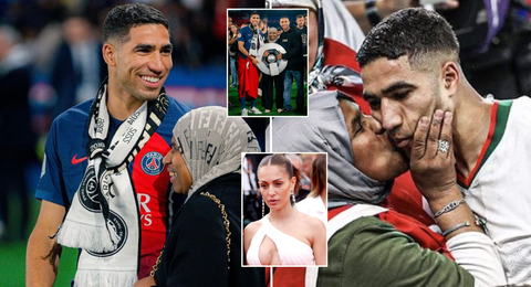 Hakimi: PSG star lifts French title with his mother after ‘allegedly’ transferring his wealth to her name