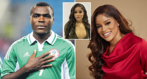 Emenike celebrates his wife Miss Nigeria 2014 on her birthday after reportedly divorcing Miss Nigeria 2013