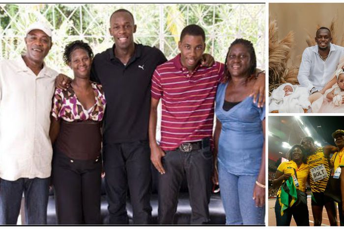 Usain Bolt's family.