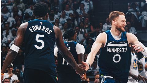 In the NBA Playoffs, the Celtics force game 6 against the Knicks, Timberwolves beat the Warriors to advance to the Western conference finals.