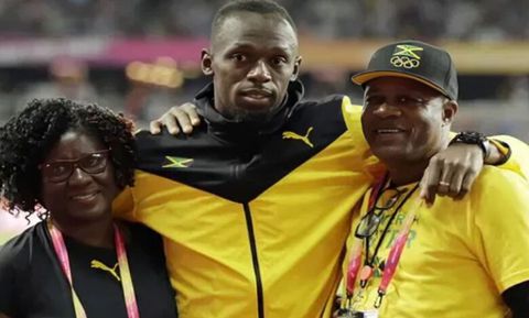Usain Bolt's family.