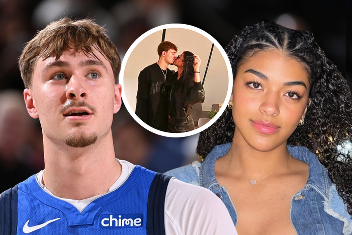 Cooper Flagg, 19, and Arianna Roberson, 20, finally confirm relationship with passionate kiss