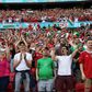 Hungary, Portugal fans 'thrilled' to be back in packed stadium