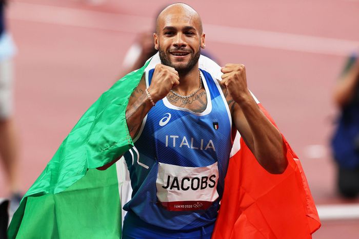 Lamont Marcell Jacobs of Italy