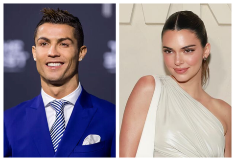 Cristiano Ronaldo and Kendall Jenner