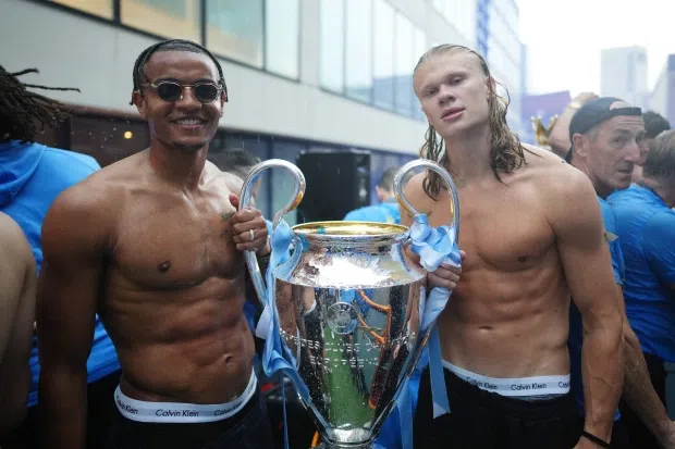 Erling Haaland: Man City star shows off insane 7-week body ...