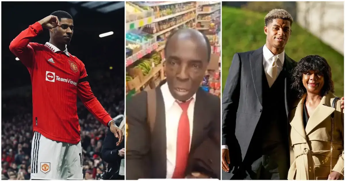 Ex-Ghanaian footballer in the UK claims to be Rashford's father | Pulse ...