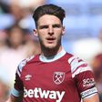 Arsenal and Manchester City target Declan Rice
