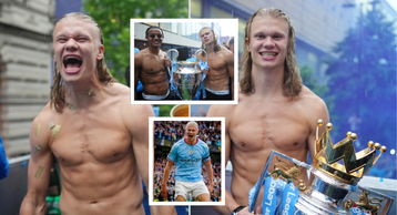 Erling Haaland: Man City star shows off insane 7-week body transformation