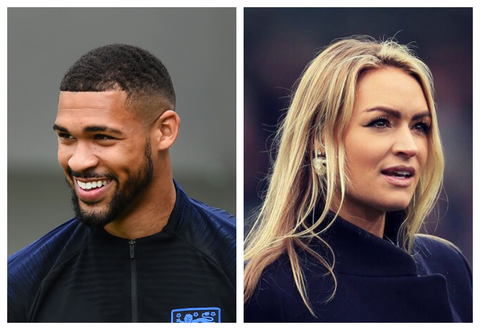 Ruben Loftus-Cheek and Laura Woods