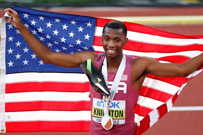 Erriyon Knighton believes he can break Usain Bolt's World Record