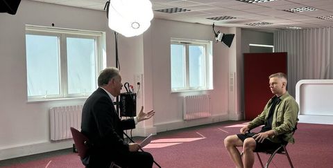 Piers Morgan interviews Zinchenko