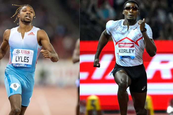 Noah Lyles vs Fred Kerley