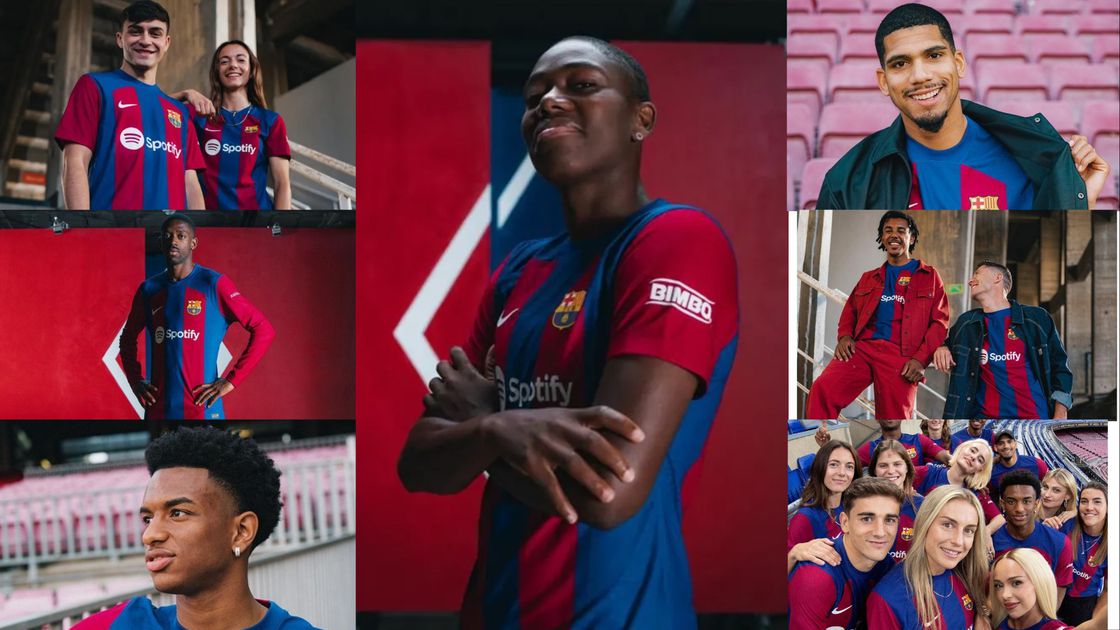 Barça 2023/24 season jersey inspired by the women's team