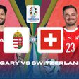 EURO 2024: Hungary face Switzerland in first round of Group A