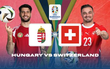 EURO 2024: Hungary face Switzerland in first round of Group A