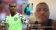 “Boy Calm down” — Odion Ighalo cautions Osimhen during ‘scathing’ IG rant against Finidi