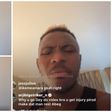 Victor Osimhen on Instagram LIVE.