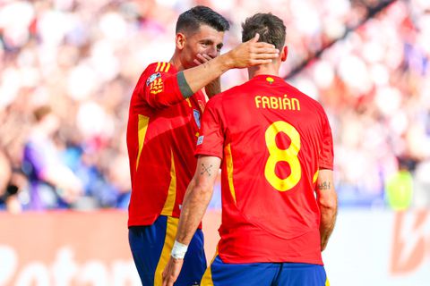 Morata opens the scoring for Spain against Croatia || Imago