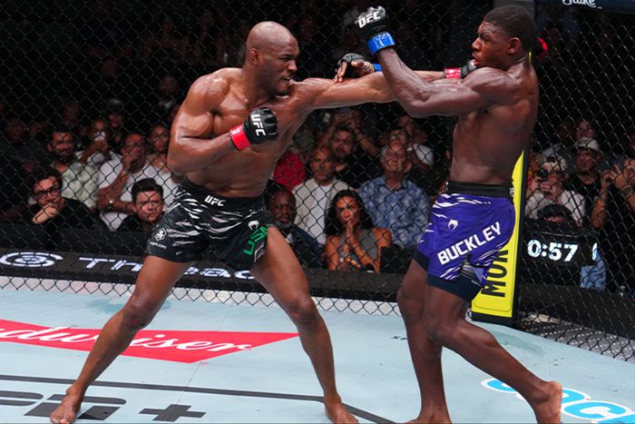 Nigerian Nightmare Kamaru Usman gets his 1st UFC win since 2021 by defeating Joaquin Buckley in Atlanta.