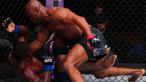 Kamaru Usman: Nigerian Nightmare celebrates getting monkey off his back against Joaquin Buckley