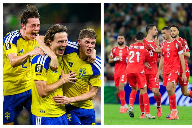 Sweden thrash Tunisia
