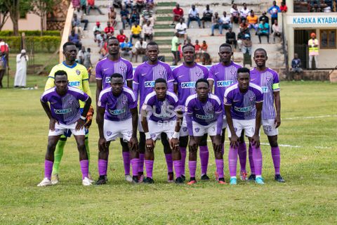 Wakiso Giants played a team a match day before Arua Hill faced the same opposition. Wakiso Giants lineup photo
