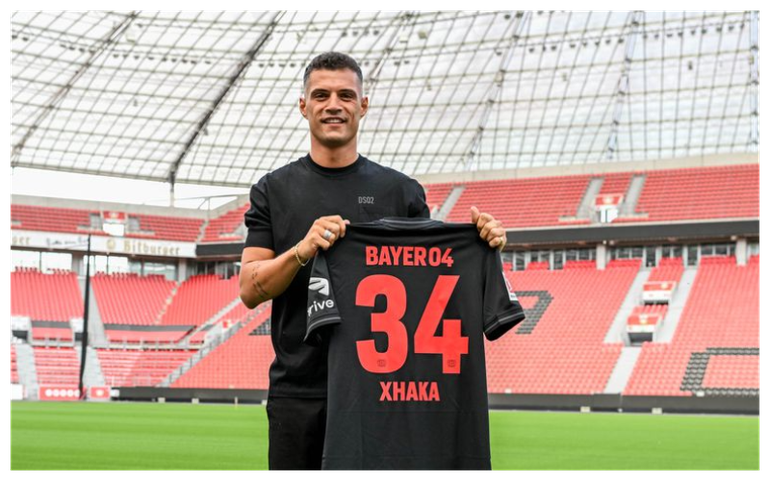 Bayer Leverkusen new signing Granit Xhaka