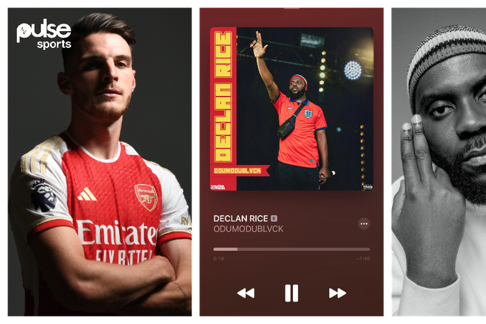 Arsenal features Odumodublvck's song in Declan Rice’s announcement