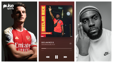 Odumodublvck to the world as Arsenal features his song on Declan Rice’s announcement