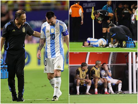 VIDEO: Lionel Messi in tears after sustaining ankle injury in Copa America final