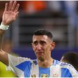 Angel Di Maria in tears after confirming he has played his last match for Argentina.