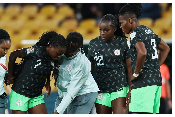 Toni Payne and Super Falcons at the World Cup.