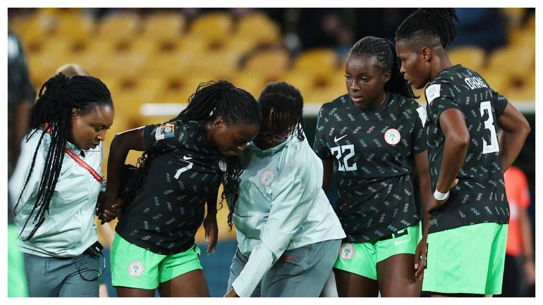 Toni Payne and Super Falcons at the World Cup.