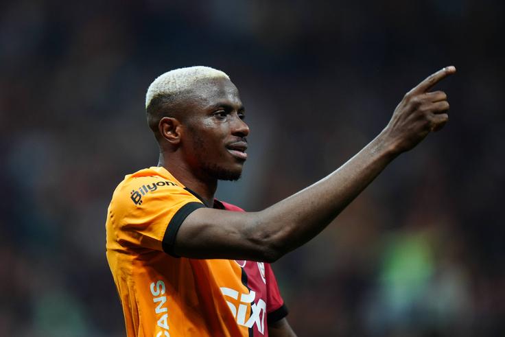 Galatasaray striker Victor Osimhen