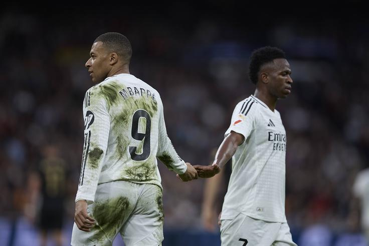 Vinicius Junior and Kylian Mbappe are on bumper salaries at Real Madrid.