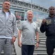 Ahead of the rematch, there was a shouting match between Oleksandr Usyk and Daniel Dubois.