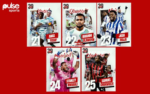PulseSports30: Anas Yusuf ahead of Chukwueze as Nwabali drops